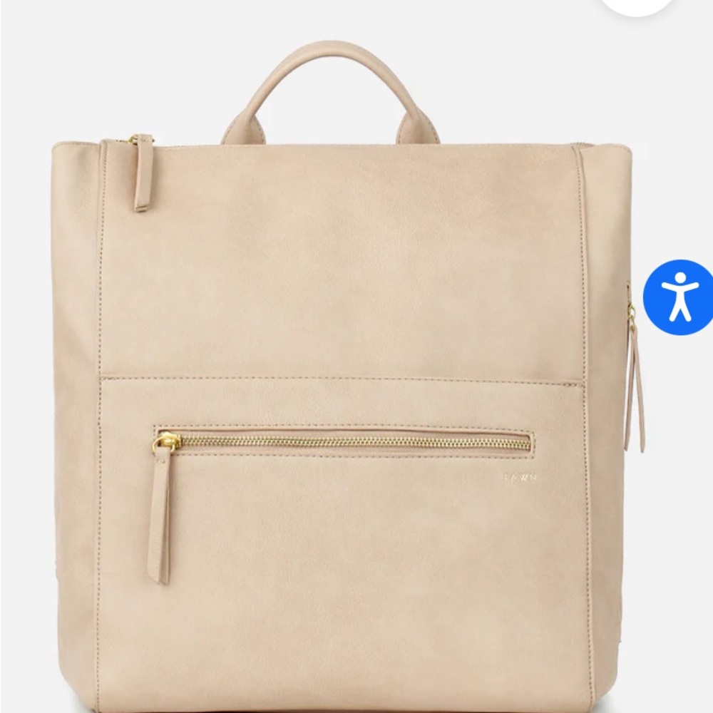 Fawn design square backpack